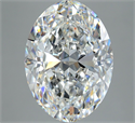 Diamante Natural 5.02 quilates, Ovalado , Color F, claridad VS1 y certificado GIA