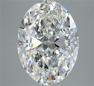 Picture of Natural Diamond 5.02 Carats, Oval with  Cut, F Color, VS1 Clarity and Certified by GIA