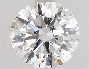 Picture of Natural Diamond 1.01 Carats, Round with Excellent Cut, D Color, SI2 Clarity and Certified by GIA