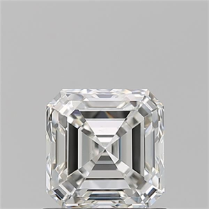 Picture of Natural Diamond 1.01 Carats, Asscher with  Cut, H Color, VS1 Clarity and Certified by GIA