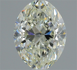 Picture of Natural Diamond 1.30 Carats, Oval with  Cut, L Color, VS1 Clarity and Certified by GIA