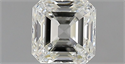 Natural Diamond 0.90 Carats, Asscher with  Cut, G Color, VVS1 Clarity and Certified by IGI