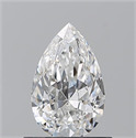 Natural Diamond 0.70 Carats, Pear with  Cut, F Color, VS1 Clarity and Certified by GIA