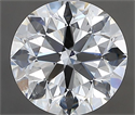 Diamante Natural 1.90 quilates, Redondo , Color H, claridad SI1 y certificado GIA
