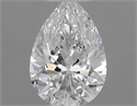 Diamante Natural 0.50 quilates, De pera , Color D, claridad VVS2 y certificado IGI