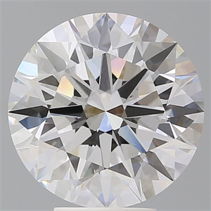 Picture of Lab Grown Diamond 5.57 Carats, Round with Ideal Cut, F Color, VVS2 Clarity and Certified by IGI