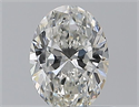Diamante Natural 0.52 quilates, Ovalado , Color G, claridad VVS1 y certificado GIA