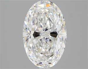 Picture of Natural Diamond 2.50 Carats, Oval with  Cut, E Color, VVS2 Clarity and Certified by GIA