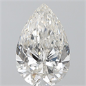 Natural Diamond 2.01 Carats, Pear with  Cut, H Color, SI2 Clarity and Certified by GIA