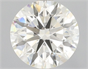 Diamante Natural 0.90 quilates, Redondo , Color L, claridad VS1 y certificado GIA