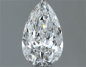 Picture of Natural Diamond 0.90 Carats, Pear with  Cut, F Color, VVS2 Clarity and Certified by GIA