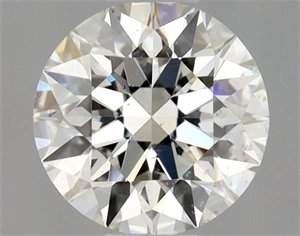 Foto Diamante Natural 0.50 quilates, Redondo , Color J, claridad SI2 y certificado GIA de