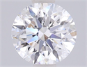 Del inventario de diamantes de laboratorio, 1.04 quilates, Redondo , Color E, claridad VVS1 y certificado IGI