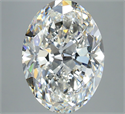 Diamante Natural 4.01 quilates, Ovalado , Color G, claridad VS1 y certificado GIA