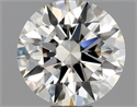 Diamante Natural 0.47 quilates, Redondo , Color K, claridad VVS2 y certificado GIA
