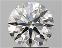Diamante Natural 1.72 quilates, Redondo , Color J, claridad VVS1 y certificado GIA