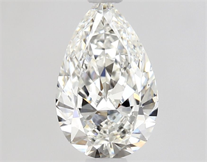 Foto Diamante Natural 0.78 quilates, De pera , Color G, claridad IF y certificado GIA de