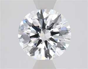 Picture of Lab Grown Diamond 1.00 Carats, Round with Excellent Cut, D Color, VVS2 Clarity and Certified by IGI