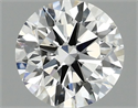 Del inventario de diamantes de laboratorio, 1.55 quilates, Redondo , Color F, claridad VS1 y certificado IGI