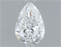 Diamante Natural 0.41 quilates, De pera , Color D, claridad VS1 y certificado GIA
