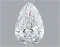 Diamante Natural 0.41 quilates, De pera , Color D, claridad VS1 y certificado GIA
