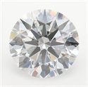 Lab Grown Diamond 2.93 Carats, Round with Ideal Cut, D Color, VVS1 Clarity and Certified by IGI