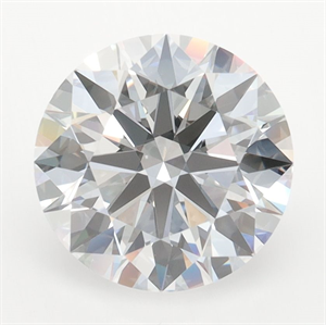 Picture of Lab Grown Diamond 2.93 Carats, Round with Ideal Cut, D Color, VVS1 Clarity and Certified by IGI