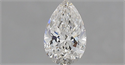 Diamante Natural 0.50 quilates, De pera , Color G, claridad IF y certificado GIA