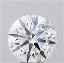 Lab Grown Diamond 6.73 Carats, Round with Ideal Cut, E Color, SI1 Clarity and Certified by IGI