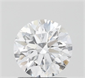 Lab Grown Diamond 1.25 Carats, Round with Excellent Cut, D Color, VVS1 Clarity and Certified by IGI