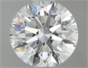 Diamante Natural 0.64 quilates, Redondo , Color D, claridad VVS1 y certificado GIA