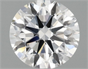 Lab Grown Diamond 1.42 Carats, Round with Ideal Cut, E Color, VVS2 Clarity and Certified by IGI