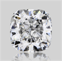 Natural Diamond 0.41 Carats, Cushion with  Cut, D Color, SI1 Clarity and Certified by GIA