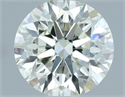 Diamante Natural 0.95 quilates, Redondo , Color J, claridad VVS2 y certificado IGI