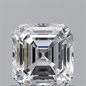Picture of Natural Diamond 1.01 Carats, Asscher with  Cut, E Color, VS2 Clarity and Certified by GIA