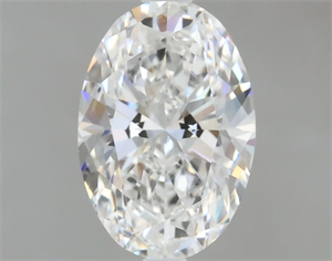 Foto Diamante Natural 0.60 quilates, Ovalado , Color F, claridad VS1 y certificado GIA de