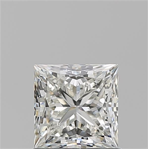 Picture of Natural Diamond 1.01 Carats, Princess with  Cut, I Color, VVS2 Clarity and Certified by GIA