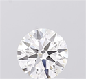Lab Grown Diamond 1.01 Carats, Round with Ideal Cut, D Color, VS2 Clarity and Certified by IGI