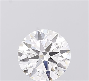 Picture of Lab Grown Diamond 1.01 Carats, Round with Ideal Cut, D Color, VS2 Clarity and Certified by IGI
