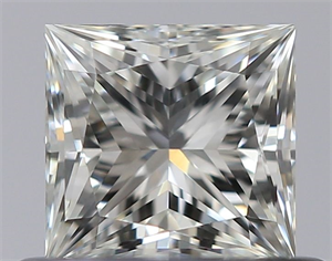Foto Diamante Natural 0.50 quilates, Princesa , Color J, claridad VS1 y certificado GIA de