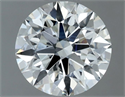 Natural Diamond 1.07 Carats, Round with Excellent Cut, G Color, SI1 Clarity and Certified by GIA