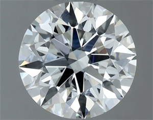 Picture of Natural Diamond 1.07 Carats, Round with Excellent Cut, G Color, SI1 Clarity and Certified by GIA