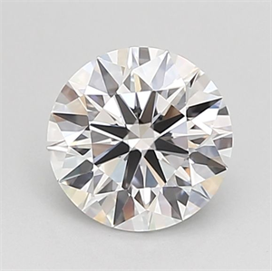 Picture of Lab Grown Diamond 1.05 Carats, Round with Ideal Cut, D Color, VVS2 Clarity and Certified by IGI