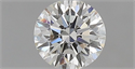 Diamante Natural 0.57 quilates, Redondo , Color F, claridad VVS2 y certificado IGI