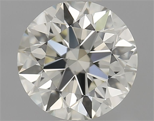 Foto Diamante Natural 1.10 quilates, Redondo , Color N, claridad VS2 y certificado GIA de