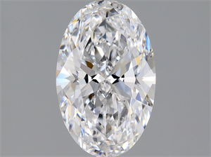 Picture of Natural Diamond 1.01 Carats, Oval with  Cut, D Color, SI2 Clarity and Certified by GIA
