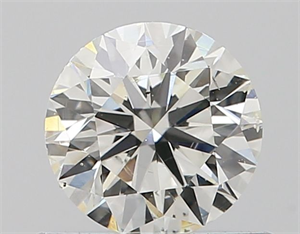 Picture of Natural Diamond 0.59 Carats, Round with Excellent Cut, G Color, SI1 Clarity and Certified by GIA