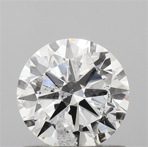 Picture of Natural Diamond 0.70 Carats, Round with Very Good Cut, D Color, I1 Clarity and Certified by IGI