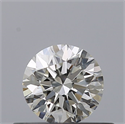Diamante Natural 0.40 quilates, Redondo , Color G, claridad IF y certificado IGI