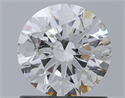 Natural Diamond 1.00 Carats, Round with Excellent Cut, F Color, I1 Clarity and Certified by GIA